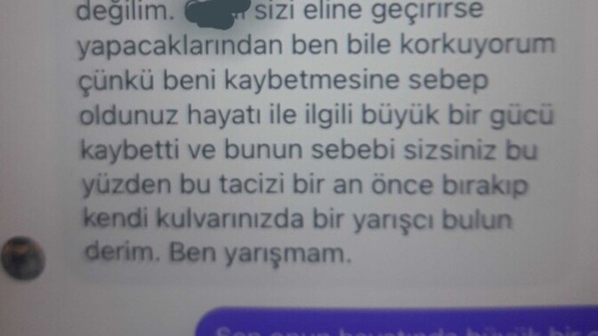 Hoşlandığım erkeğin sevdiği kadın ne demek istemiş sizce?