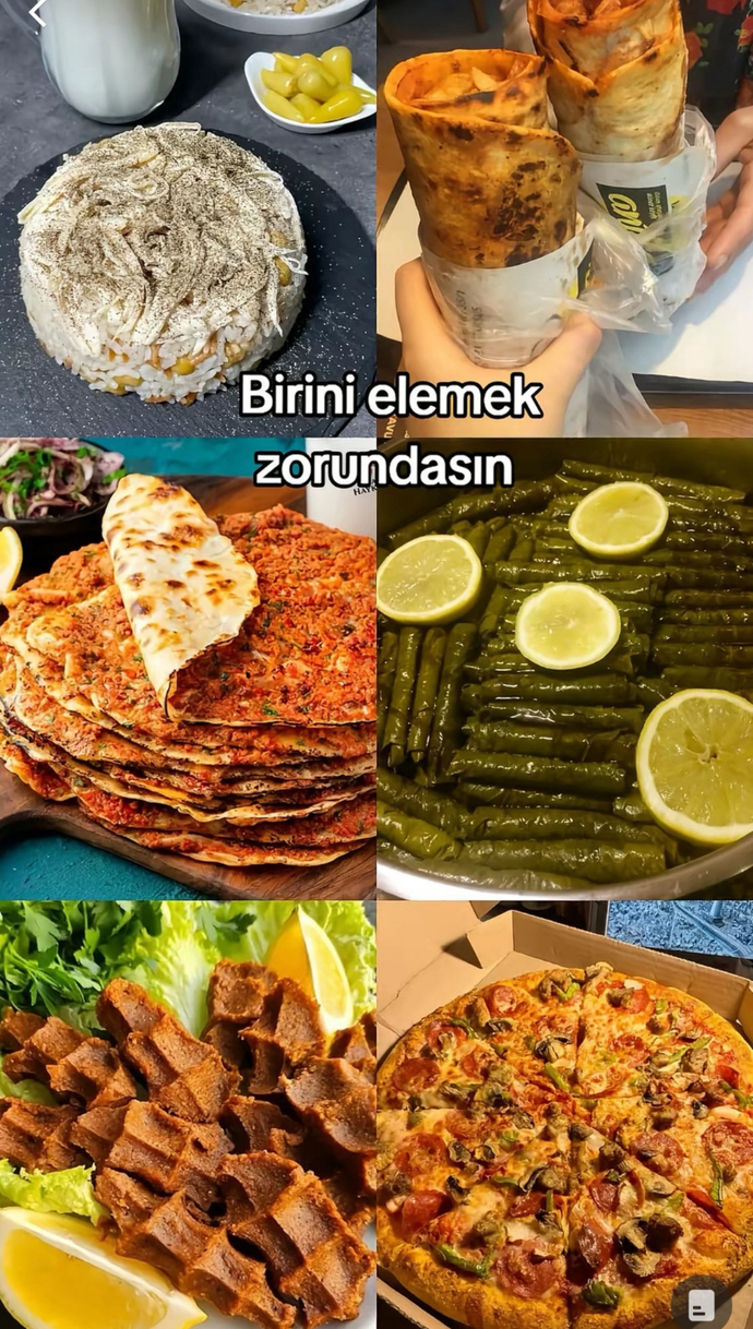 Birini elemen lazım, çabuk hangisi?