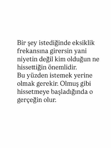Eksikliğini çektiniğiniz ne var?