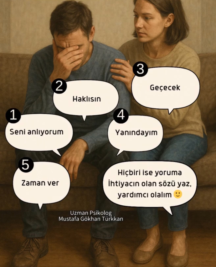 Şu an hangi sözü duymaya ihtiyacın var?