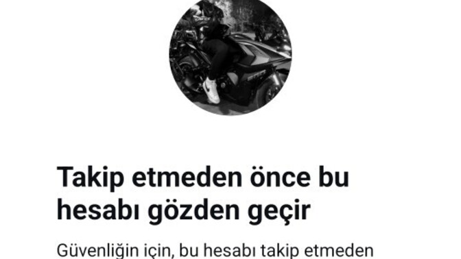 Instagram bana dolandırıcı olabilir diye uyarı veriyomuş bunu nasıl kaldirirım?