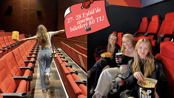 Türkiye Sinema Festivali kapsamında 27-28 Eylül'de sinema biletleri 80 TL olacak. Hangi filme kiminle gitmek isterdiniz?