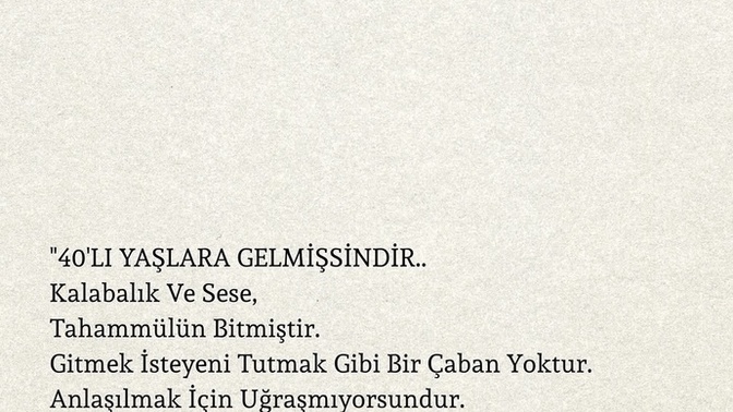 Yaş aldıkça nelere gelemiyorsunuz?