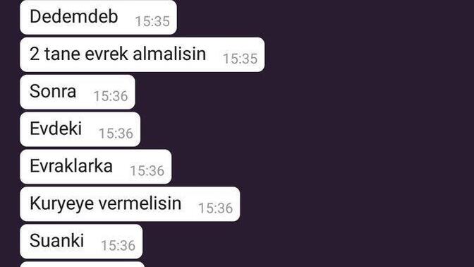 Mesajları tek tek yazan kişiler itici değil mi?