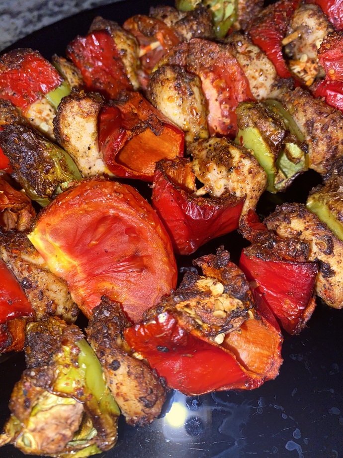 Ev usulü mangal yaptım nasıl görünüyor?