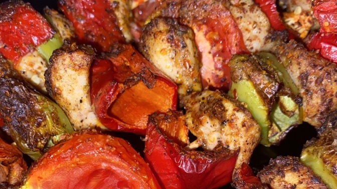 Ev usulü mangal yaptım nasıl görünüyor?