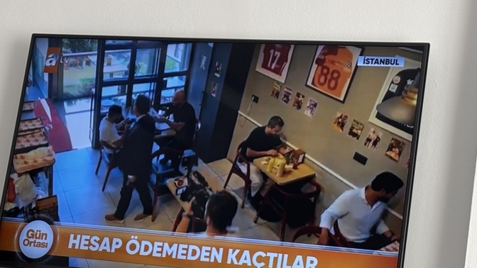 Bir restoranta girip yeyip içip kaçan gördünüz mü?