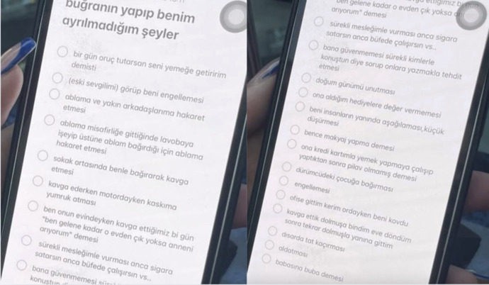Detaydakileri yapmasına rağmen ayrılmayan sevgili seviyor mudur?