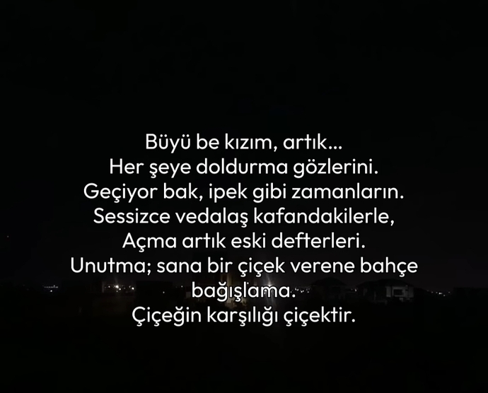 Kafanızdakilerle vedalaşabildiniz mi?