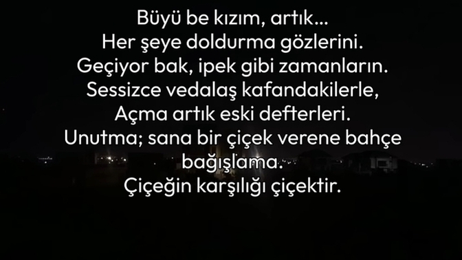 Kafanızdakilerle vedalaşabildiniz mi?