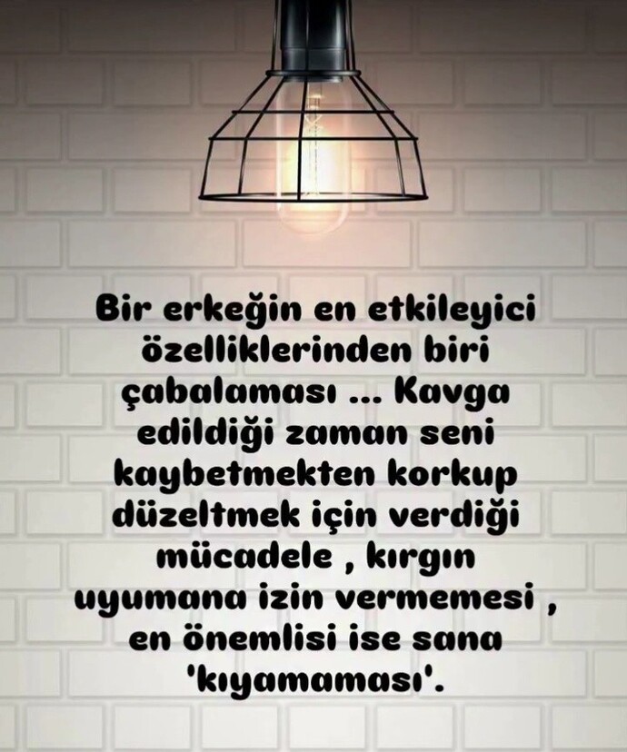Sizce bir erkeğin en etkileyici özelliği nedir?