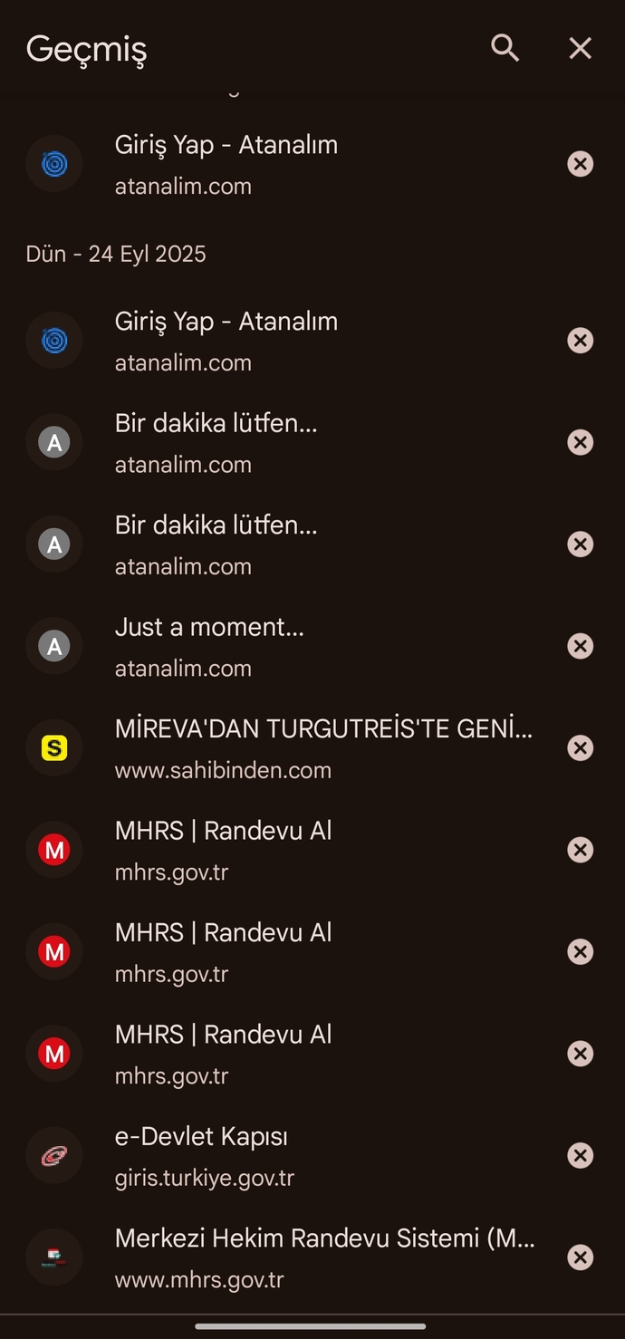 Gece gece hepimizin Google geçmişi aynı mı?