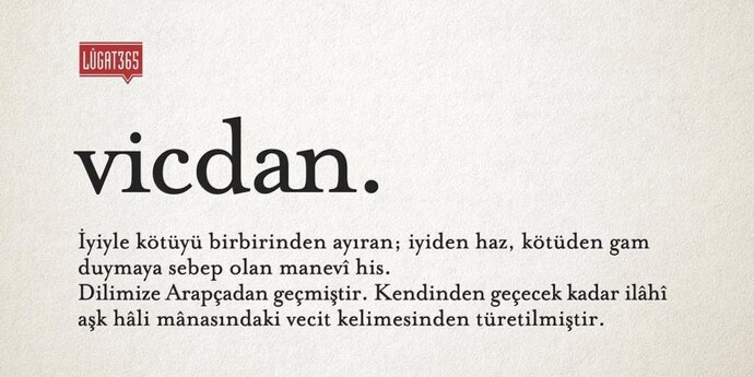 Vicdanlı mısınız?