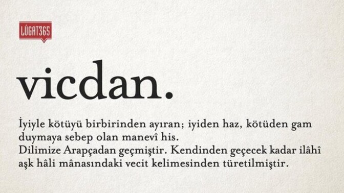 Vicdanlı mısınız?