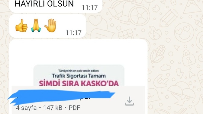 Araç sigortalarını vs yüz yüze mi yaparsınız yoksa yönlendirmelerle mi?