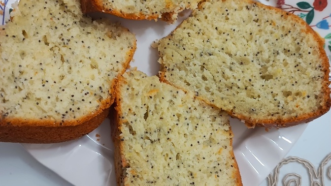 Limonlu haşhaşlı kekim nasıl olmuş?