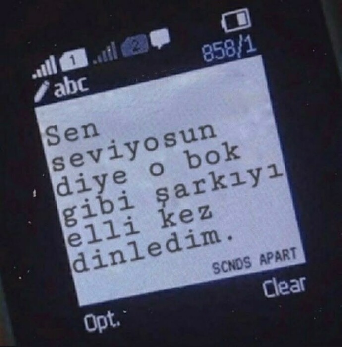 Hiç ayrılık mesajı yazdınız mı?