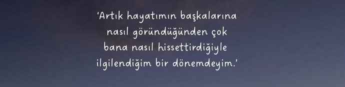 Yaşadığınız hayat size nasıl hissettiriyor?