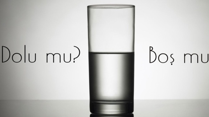 Sizce bardağın yarısı BOŞ mu yoksa yarısı DOLU mu🍷?