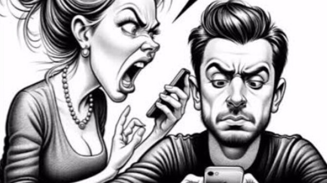 Eşinizin telefonuna bakar mısınız?