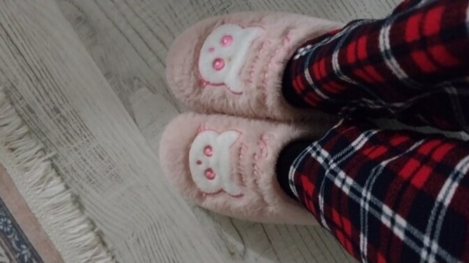 Pelus terlik giymeye basladik miii😀?