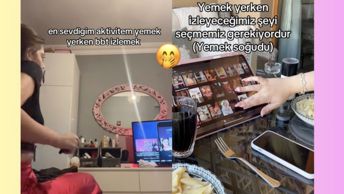 Yemek yerken dizi izleme alışkanlığınız var mı?