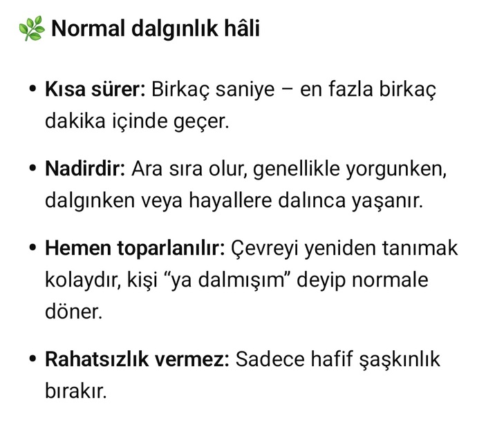 Bu bende yıllardır belli aralıklarla oluyor