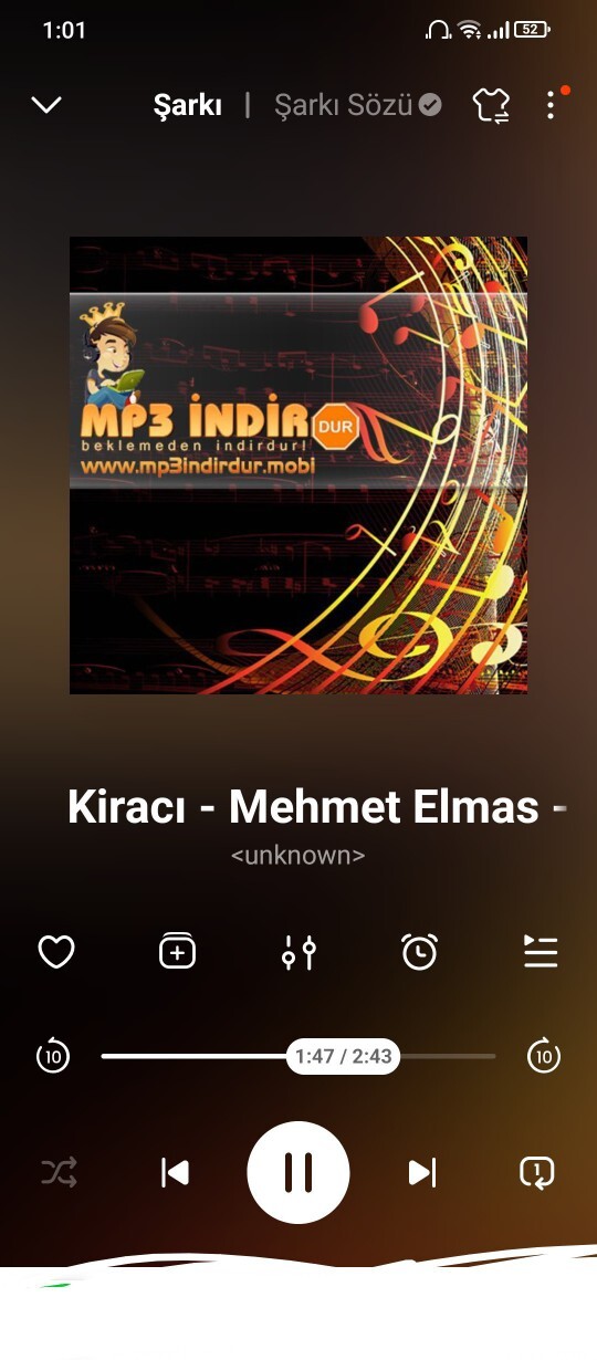 Dilinize dolanan bir şarkı oluyor mu?