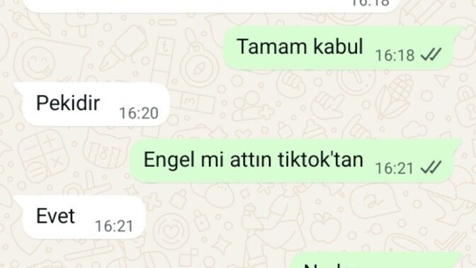 Yazışmak yerine buluşmayı tercih ettim diye engel attı Haklı mı- Haksız mı?