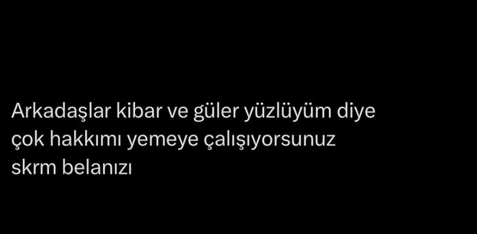 Hakkınızın yendiğini düşünüyor musunuz?