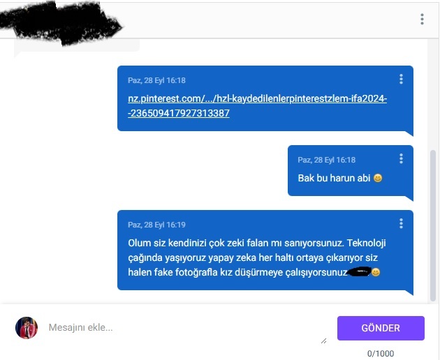 Bu kendiniz zeki sanan fake hesaplar ne zaman son bulacak?