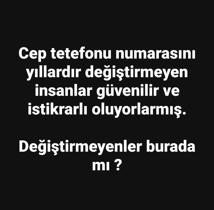 Cep telefonu numaranızı kaç kez değiştirdiniz?