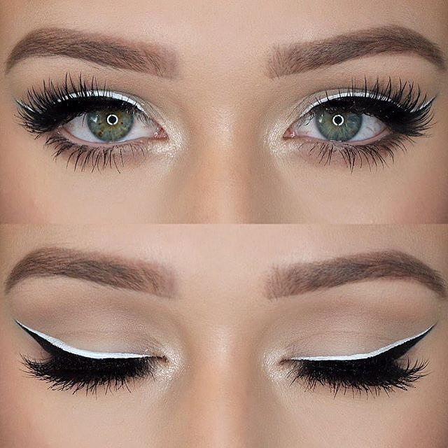 Beyaz eyeliner sever misiniz?