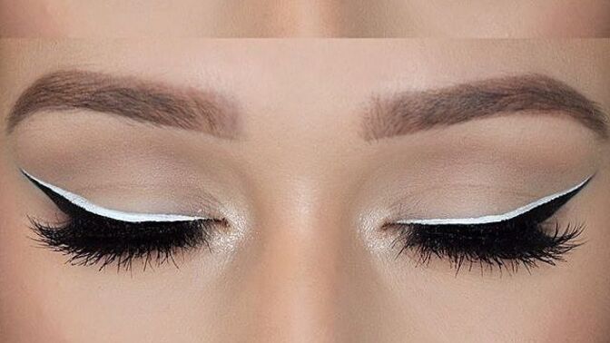 Beyaz eyeliner sever misiniz?