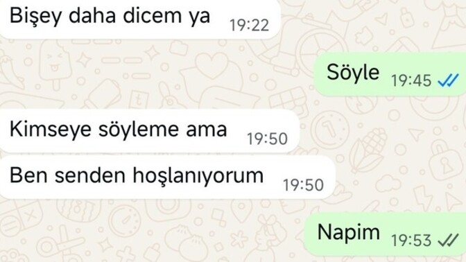 Hayatı böyle iplemicen abi daha doğrusu erkekleri sizce?