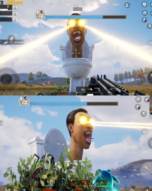 PUBG Mobile de Skibidi Toilet e 🚽 Denk geldiniz mi?
