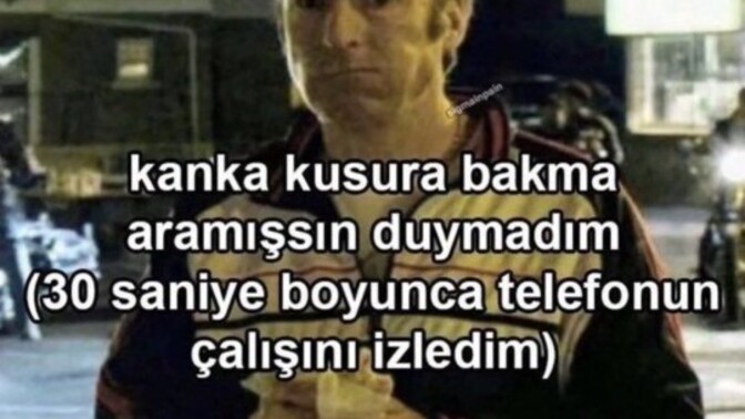 Konuşmak istemediğiniz kişilere "aramışsın duymadım" bahanesi söyler misiniz?