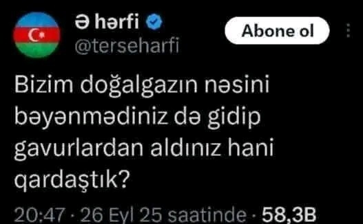 Doğalgazı ABDden alacak isek digerleri nolacak?
