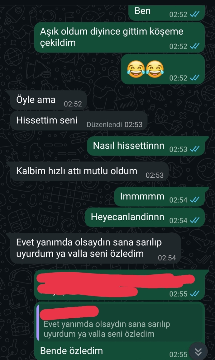 Dengesiz davranan sevgili?