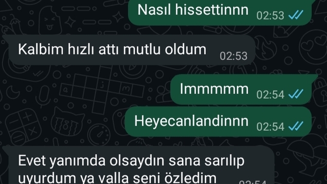 Dengesiz davranan sevgili?