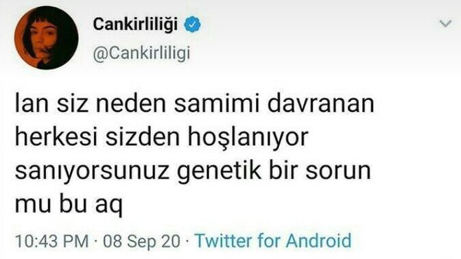 Karşı cins size samimi davranınca ne düşünüyorsunuz?