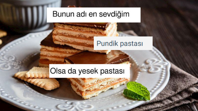 Bisküvili "fakir" pastasına siz ne gibi alternatif isimler verirdiniz?