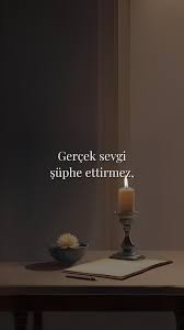 Şüphe varsa sevgi olur mu?