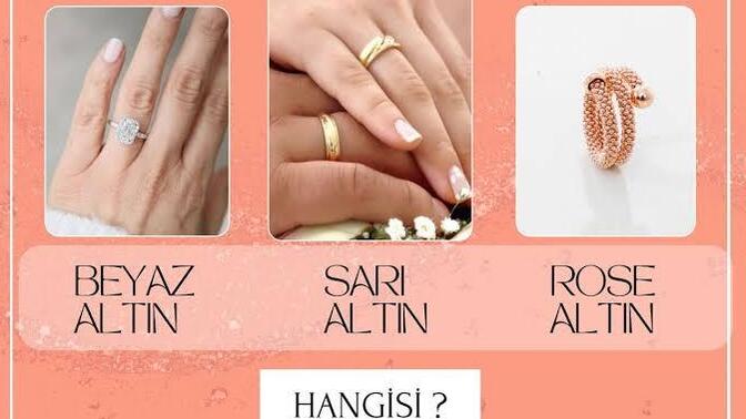 Altını hangi renk seviyorsunuz beyaz mı sarı mı?