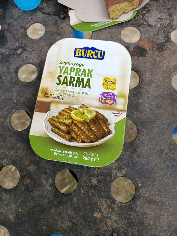 Bunlardan hangilerini yediniz?