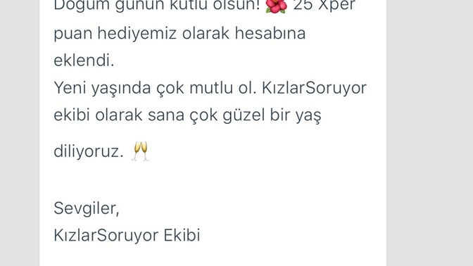 Bugün benim doğum günüm, sizin doğum gününüz ne zaman?