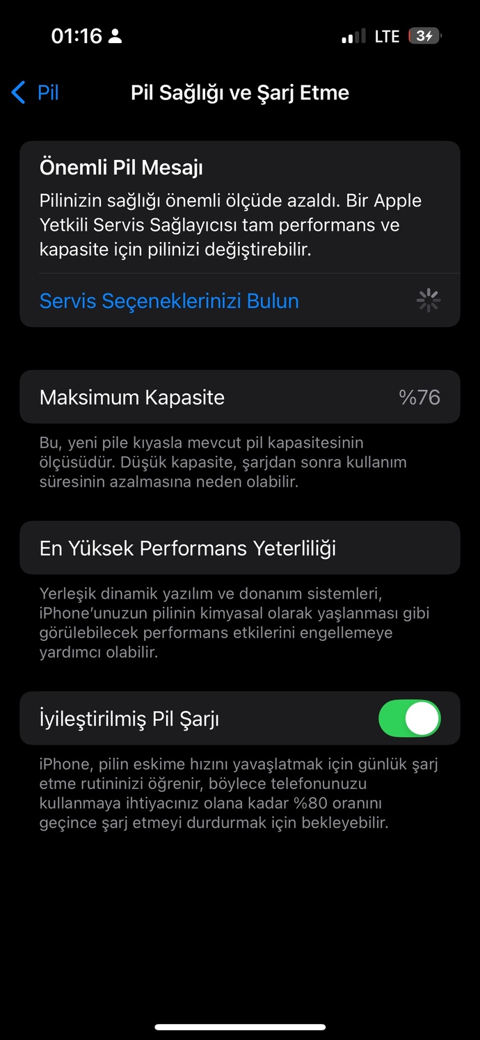Pili şu an değiştirmezsem ne olur?