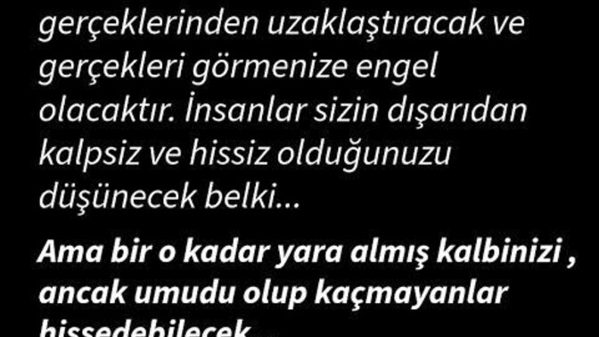 Hayatın gerçeklerinden kaçılabilir mi?