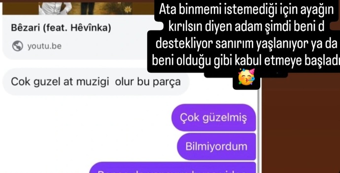 Eskiden ata binmeme karşı çıkan babam şimdi at müziği öneriyor. Sizce bu yaşlılık belirtisi mi yoksa pes etmiş hali mi🐎🎶?