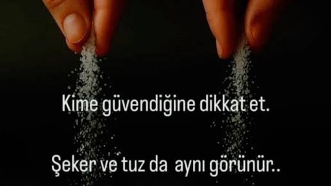 Şeker gönlünüzü tuz eyleyen oldu mu?